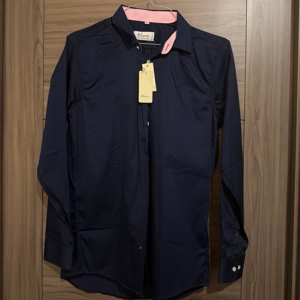 Eclaire Navy Blue Men's Polo Shirt